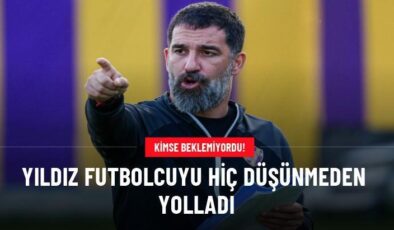 Yıldız futbolcuyu hiç düşünmeden yolladı