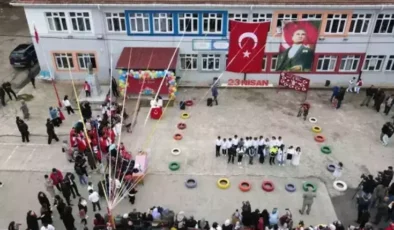 Bafra’da 23 Nisan Coşkusu: Çocuklar Geleneksel Oyunlarla Eğlendi