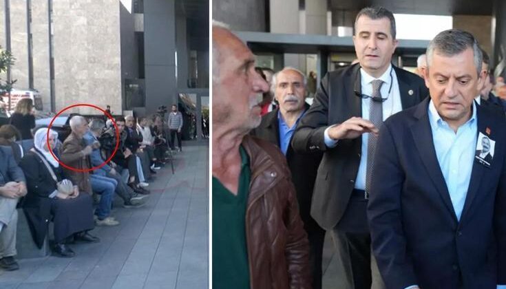 Özel’i yumruklayan evlat katili saldırganın garip görüntüleri