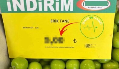 Tane ile satılan eriğin fiyatını görenler gözlerine inanamadı